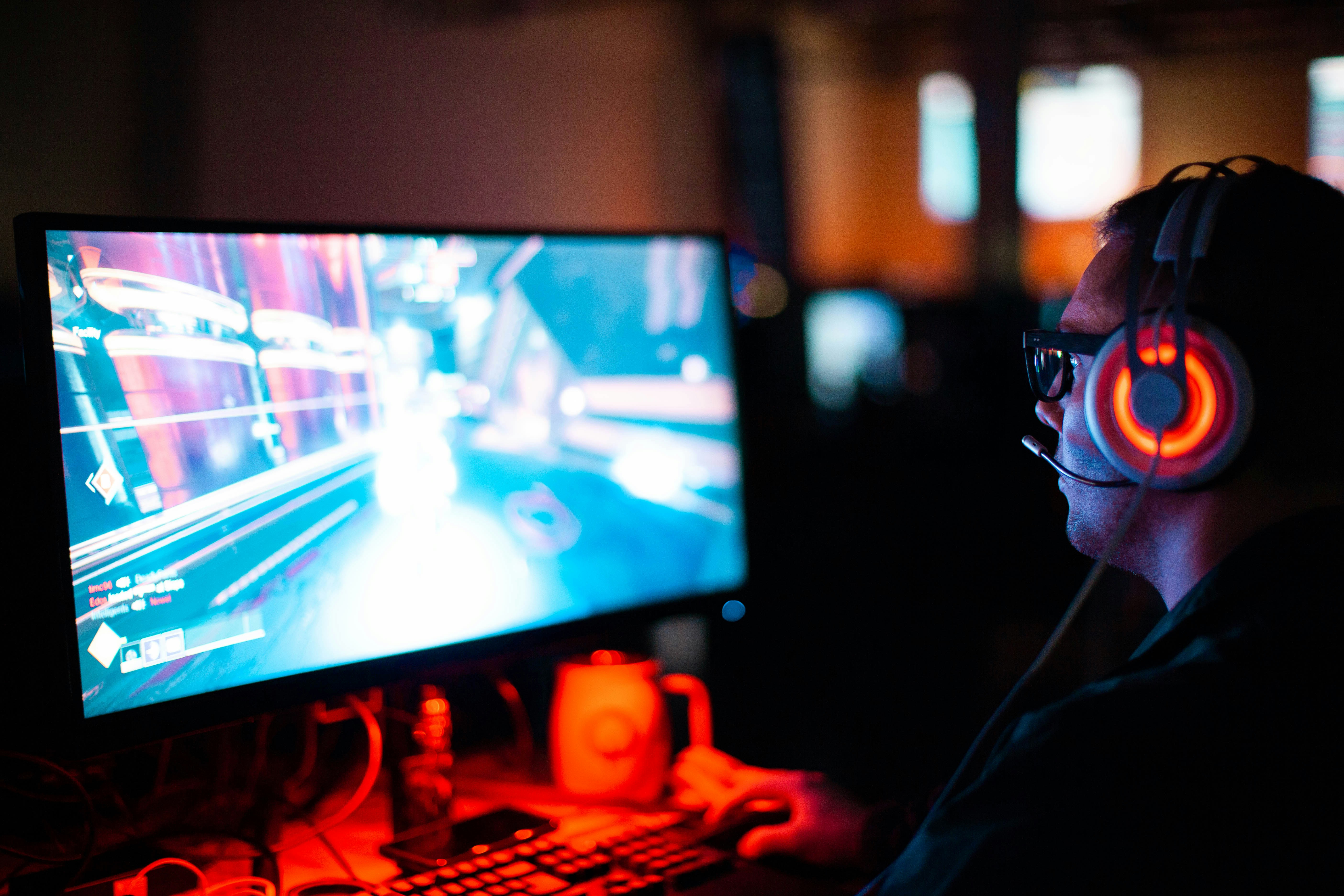 White Horizon Esports — competitive FPS atmosphere